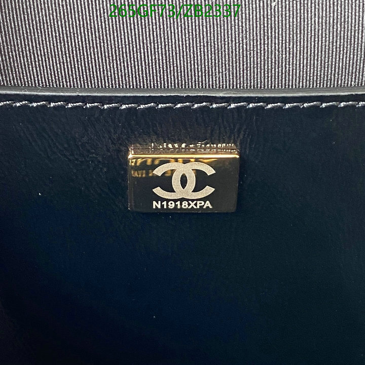 Chanel Bags -(Mirror)-Backpack-,Code: ZB2337,$: 265USD