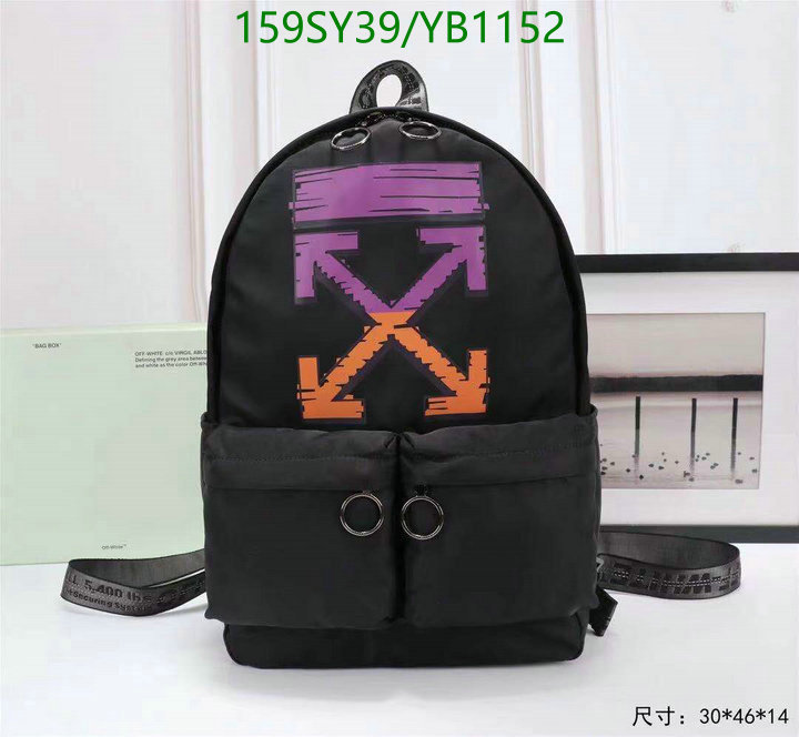 Off-White Bag-(Mirror)-Backpack-,Code: YB1152,$: 159USD