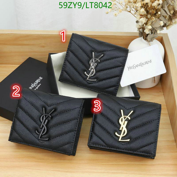 YSL Bag-(4A)-Wallet-,Code: LT8042,$: 59USD