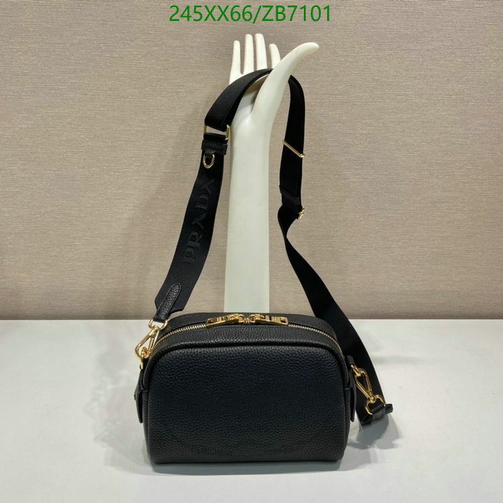 Prada Bag-(Mirror)-Diagonal-,Code: ZB7101,$: 245USD