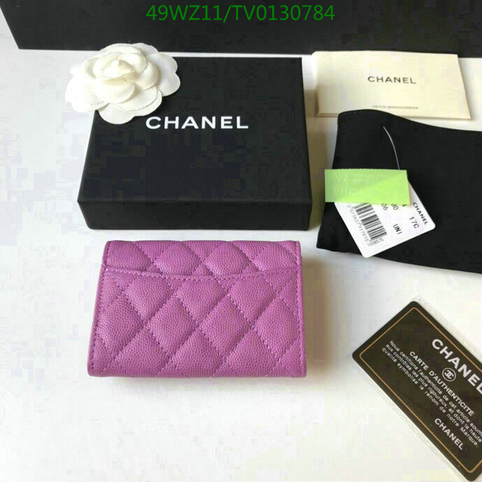 Chanel Bags ( 4A )-Wallet-,Code: TV0130784,$: 49USD