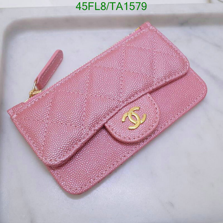 Chanel Bags ( 4A )-Wallet-,Code: TA1579,$: 45USD