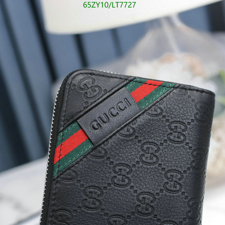 Gucci Bag-(4A)-Wallet-,Code: LT7727,$: 65USD