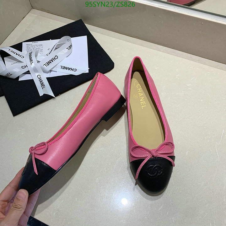 Chanel-Ballet Shoes,Code: ZS826,$: 95USD