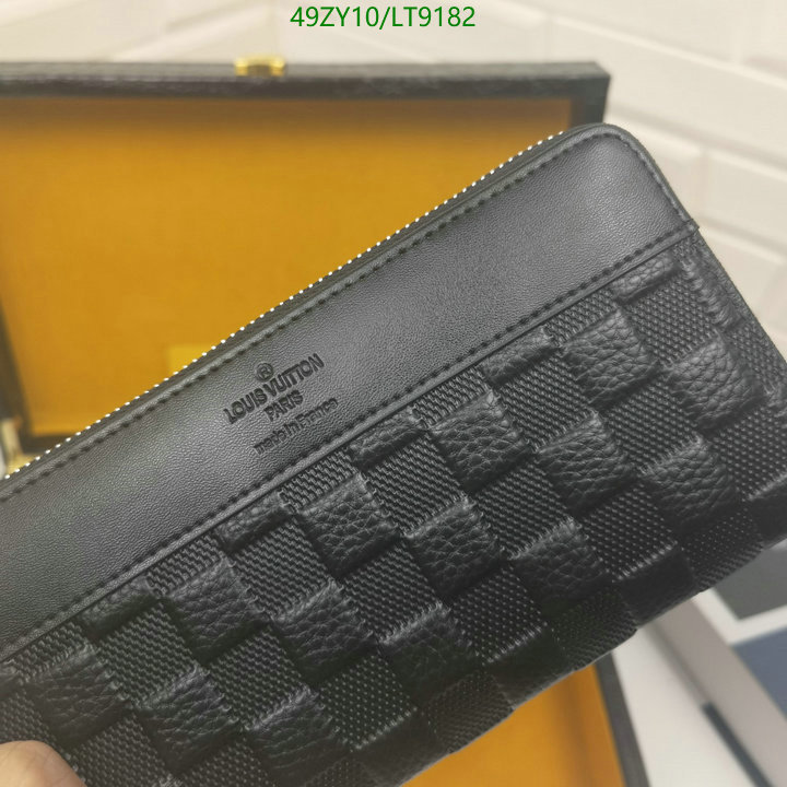 LV Bags-(4A)-Wallet-,Code: LT9182,$: 49USD