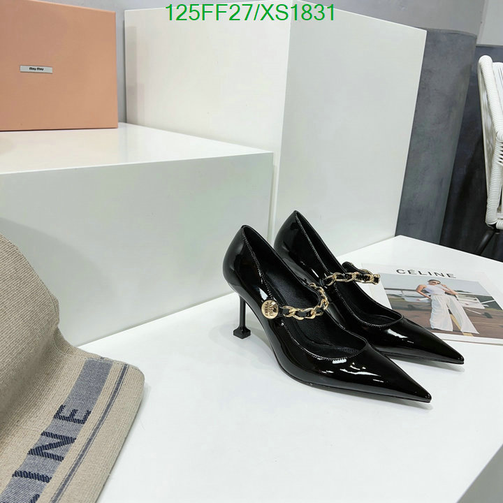 Women Shoes-Miu Miu, Code: XS1831,$: 125USD