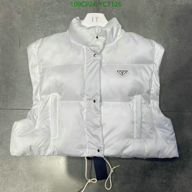 Down jacket Women-Prada, Code: YC7126,$: 109USD