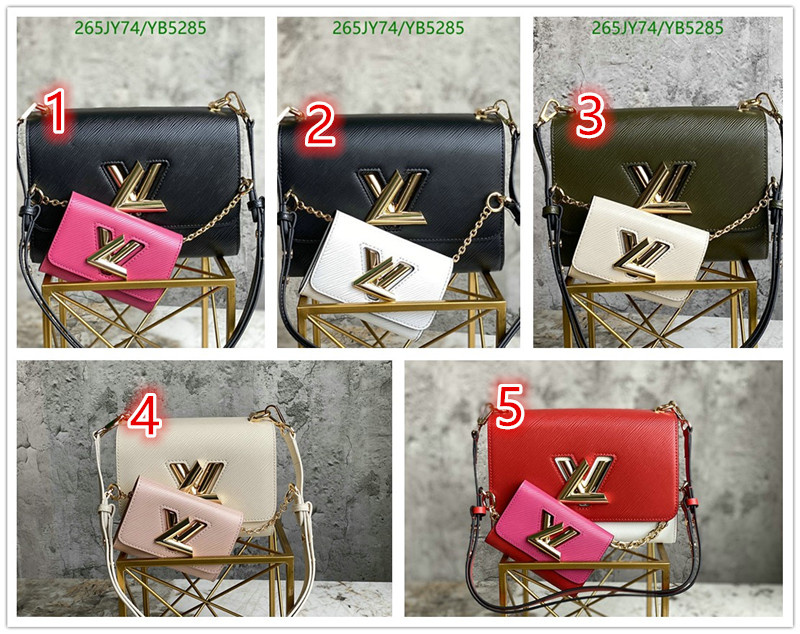 LV Bags-(Mirror)-Pochette MTis-Twist-,Code: YB5285,$: 265USD