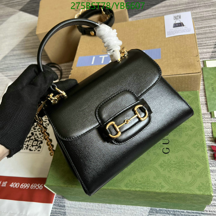 Gucci Bag-(Mirror)-Horsebit-,Code: YB6607,$: 275USD