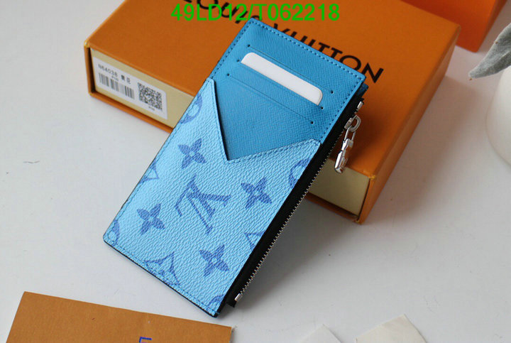 LV Bags-(Mirror)-Wallet-,Code: T062218,$: 49USD