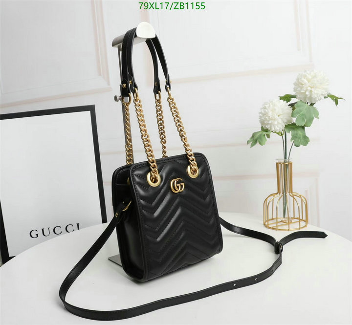 Gucci Bag-(4A)-Marmont,Code: ZB1155,$: 79USD