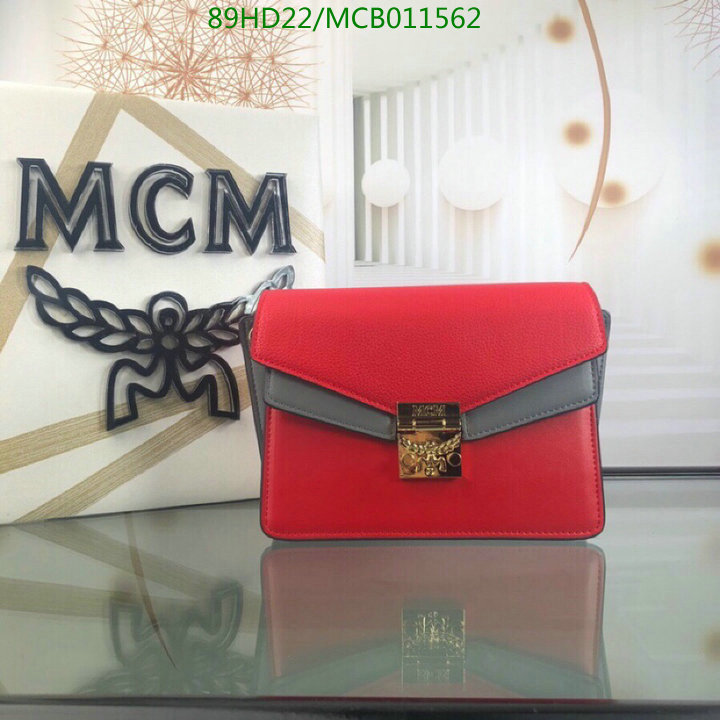 MCM Bag-(Mirror)-Diagonal-,Code: MCB011562,$:89USD