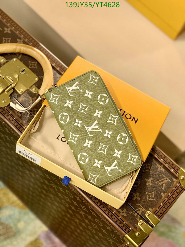 LV Bags-(Mirror)-Wallet-,Code: YT4628,$: 139USD