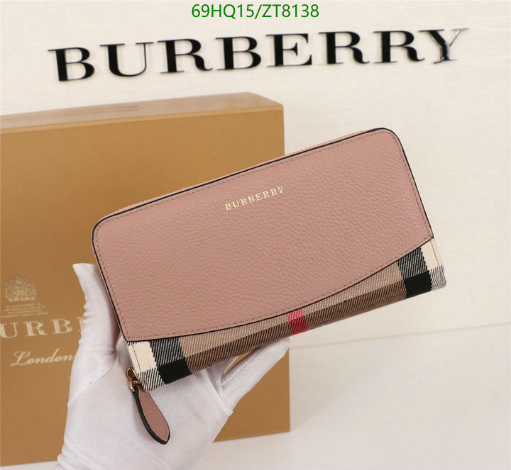 Burberry Bag-(4A)-Wallet-,Code: ZT8138,$: 69USD