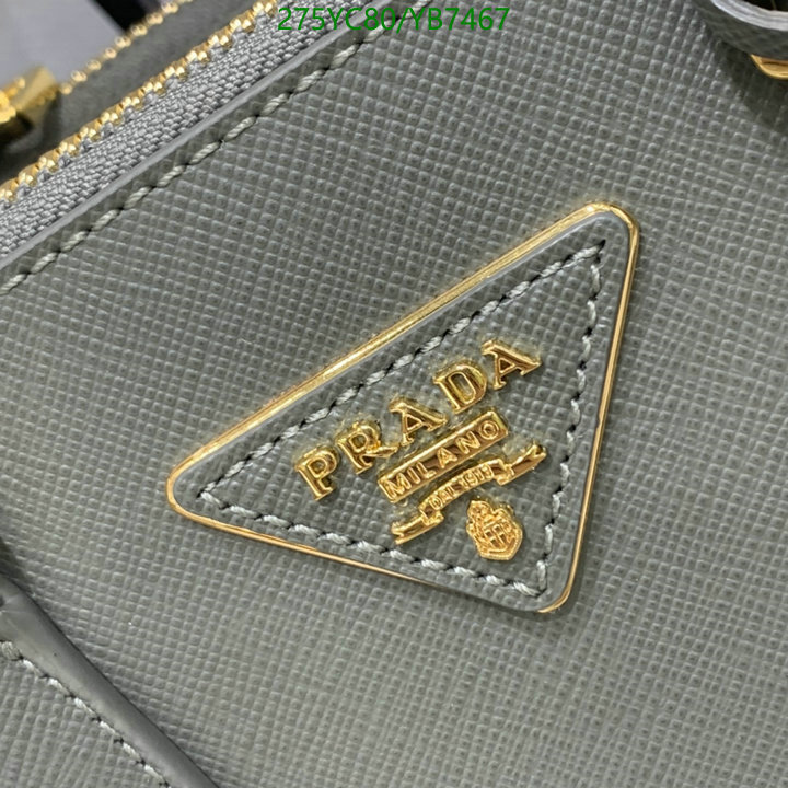 Prada Bag-(Mirror)-Diagonal-,Code: YB7467,$: 275USD