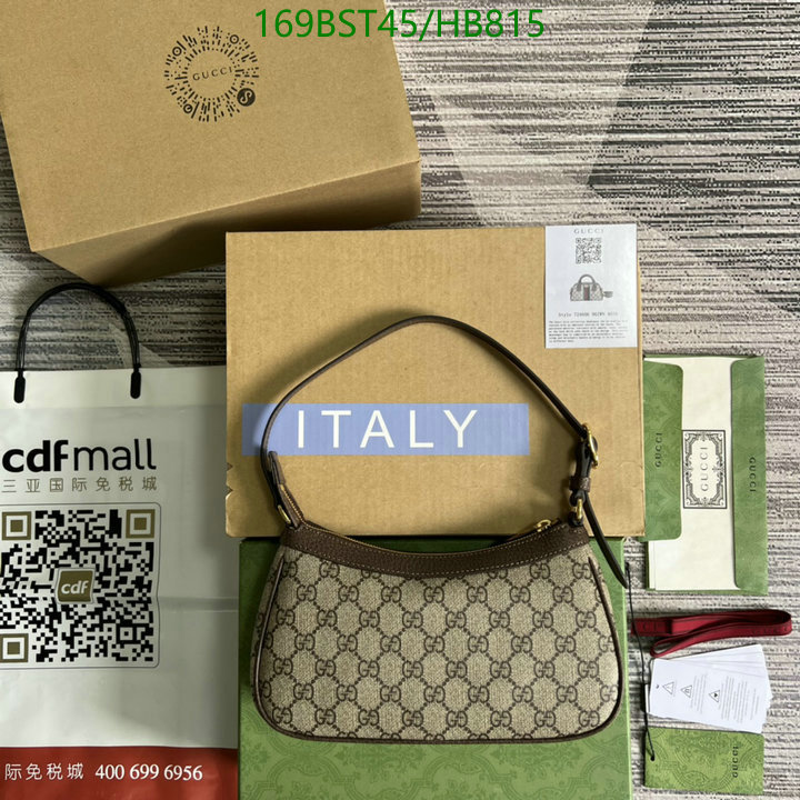 Gucci Bag-(Mirror)-Handbag-,Code: HB815,$: 169USD