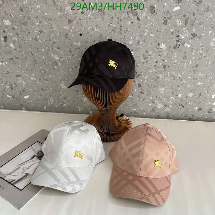 Cap -(Hat)-Burberry, Code: HH7490,$: 29USD