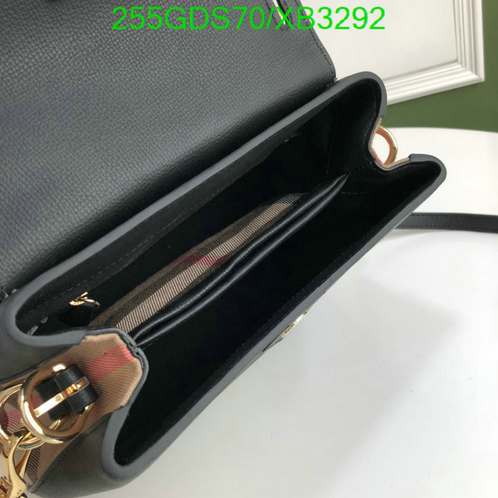 Burberry Bag-(Mirror)-Diagonal-,Code: XB3292,$: 255USD