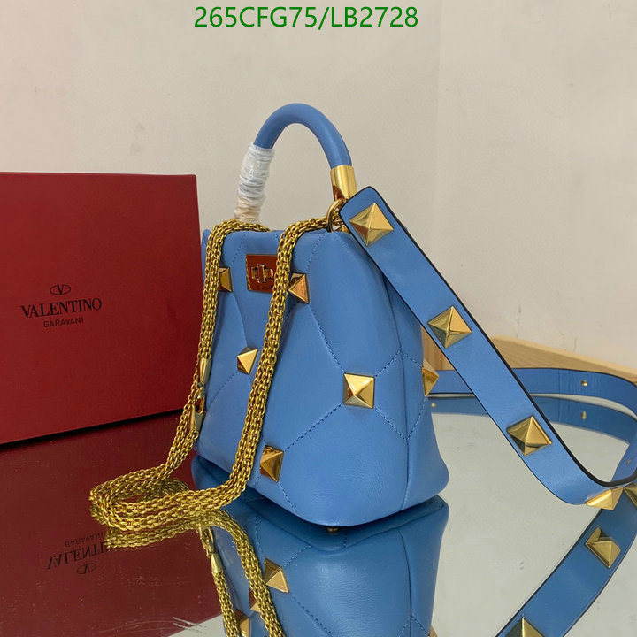 Valentino Bag-(Mirror)-Roman Stud,Code: LB2728,$: 265USD