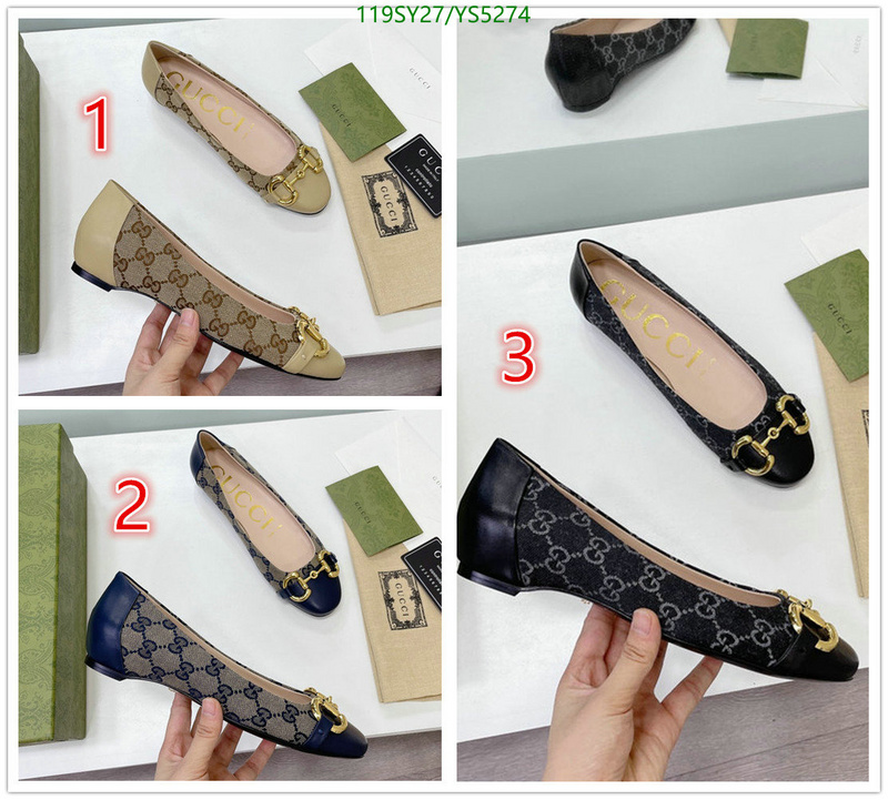 Women Shoes-Gucci, Code: YS5274,$: 119USD