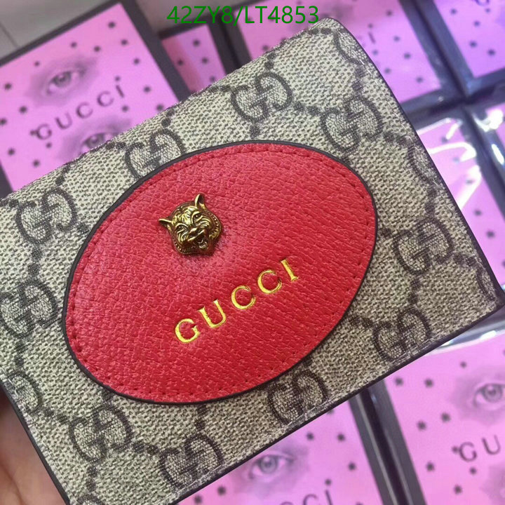 Gucci Bag-(4A)-Wallet-,Code: LT4853,$: 42USD