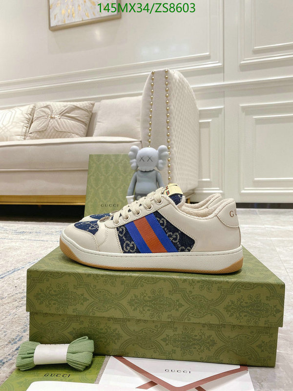 Men shoes-Gucci, Code: ZS8603,$: 145USD