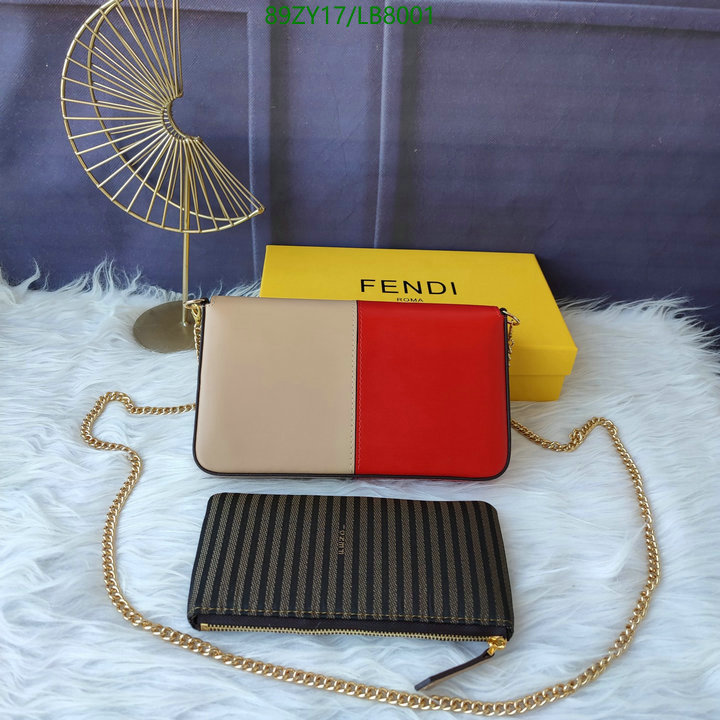 Fendi Bag-(4A)-Baguette-,Code: LB8001,$: 89USD