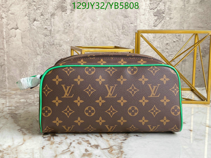 LV Bags-(Mirror)-Vanity Bag-,Code: YB5808,$: 129USD