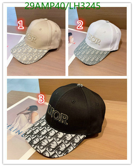 Cap -(Hat)-Dior, Code: LH3245,$: 29USD