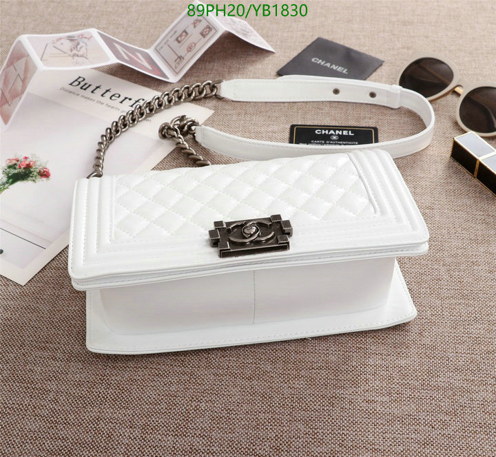 Chanel Bags ( 4A )-Le Boy,Code: YB1830,$: 89USD