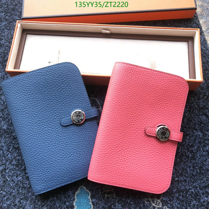 Hermes Bag-(Mirror)-Wallet-,Code: ZT2200,$: 135USD