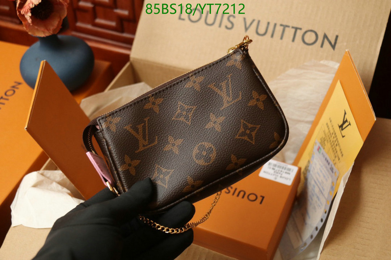 LV Bags-(Mirror)-Wallet-,Code: YT7212,$: 85USD