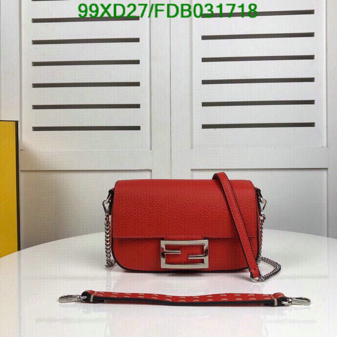 Fendi Bag-(4A)-Baguette-,Code: FDB031718,$:99USD