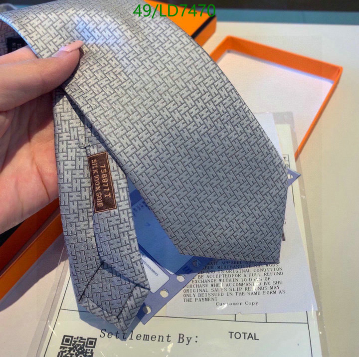 Ties-Hermes, Code: LD7470,$: 49USD