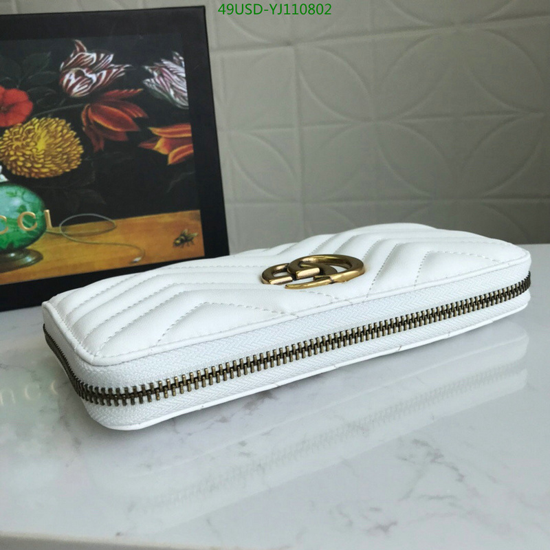 Gucci Bag-(4A)-Wallet-,Code: YJ110802,$:49USD