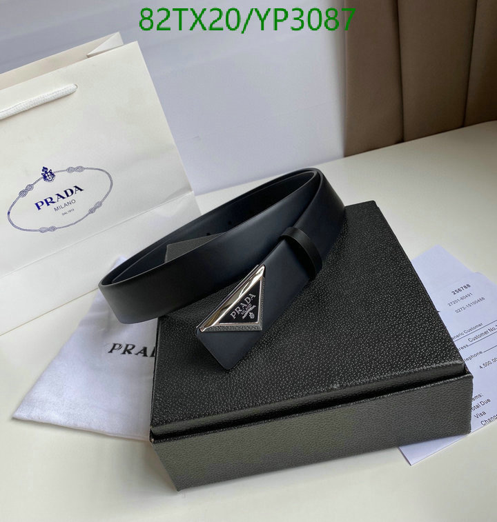 Belts-Prada, Code: YP3087,$: 82USD