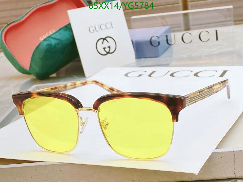 Glasses-Gucci, Code: YG5784,$: 65USD
