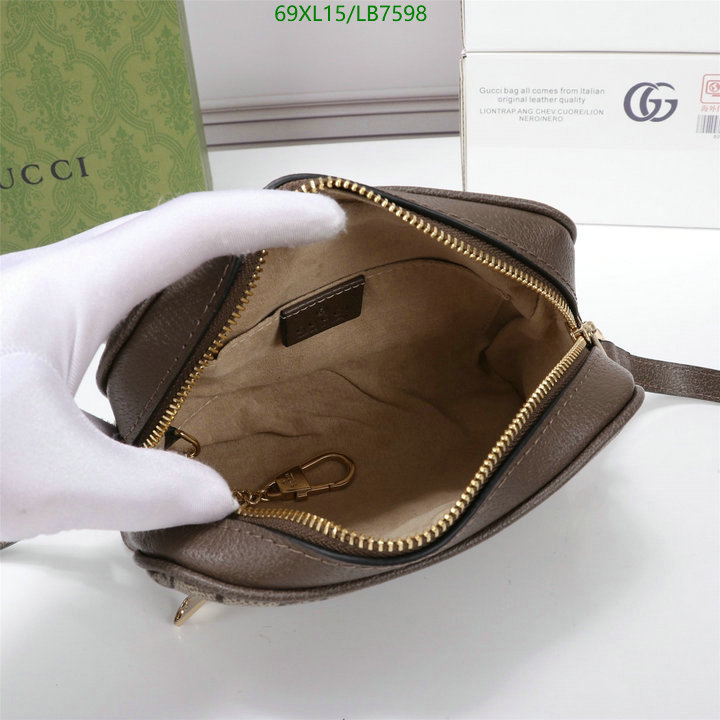 Gucci Bag-(4A)-Ophidia-G,Code: LB7598,$: 69USD