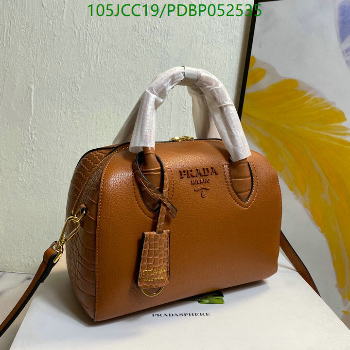 Prada Bag-(4A)-Handbag-,Code: PDBP052535,$: 105USD