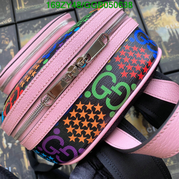 Gucci Bag-(Mirror)-Backpack-,Code: GGB050638,$: 169USD