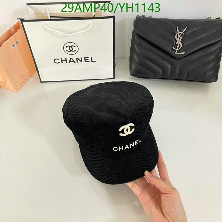 Cap -(Hat)-Chanel,Code: YH1143,$: 29USD
