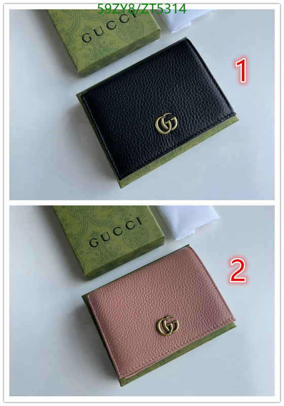 Gucci Bag-(4A)-Wallet-,Code: ZT5314,$: 59USD