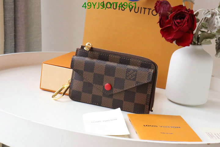 LV Bags-(4A)-Wallet-,Code: YT4961,$: 49USD