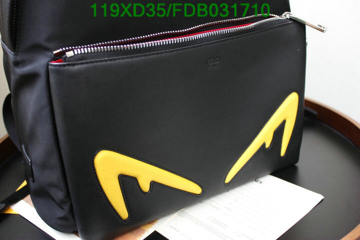 Fendi Bag-(4A)-Backpack-,Code: FDB031710,$:119USD