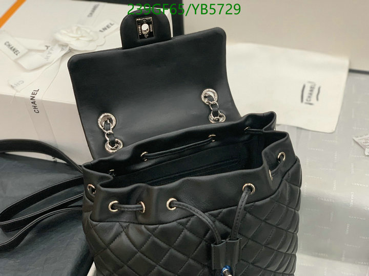 Chanel Bags -(Mirror)-Backpack-,Code: YB5729,$: 239USD