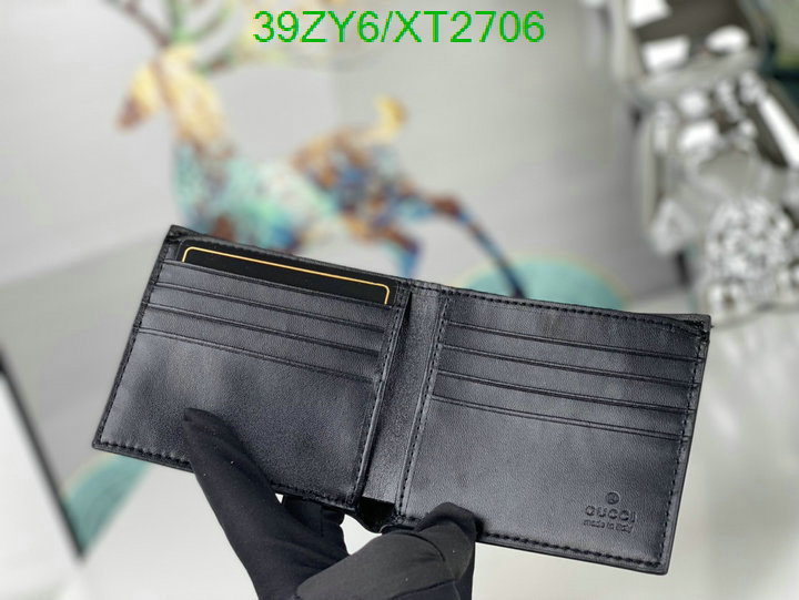 Gucci Bag-(4A)-Wallet-,Code: XT2706,$: 39USD