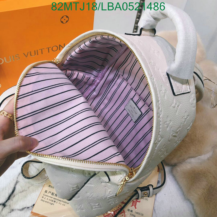 LV Bags-(4A)-Backpack-,Code:LBA0521486,$: 82USD