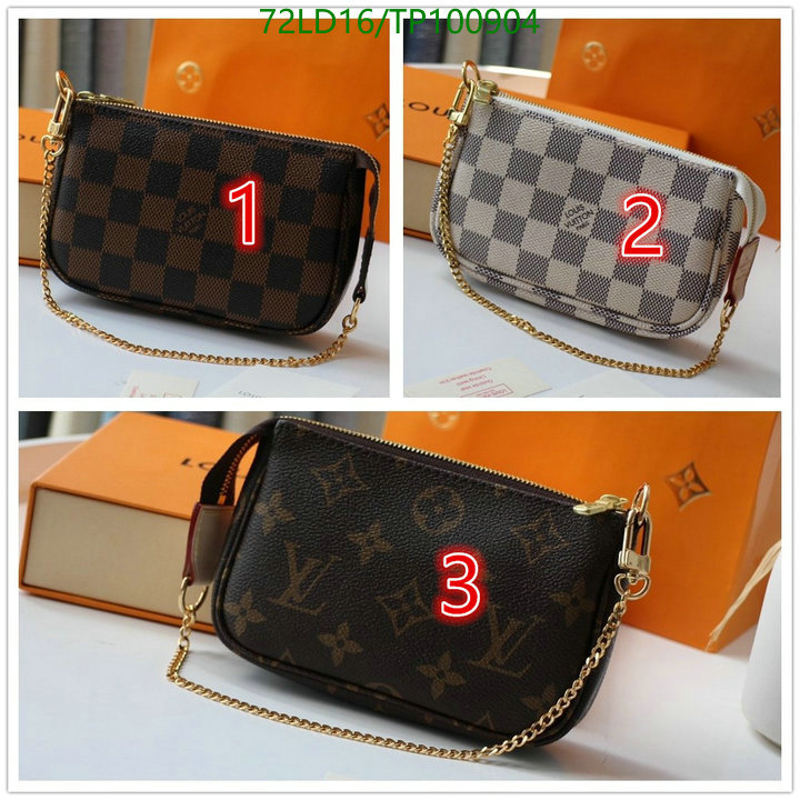 LV Bags-(Mirror)-Wallet-,Code: TP100904,$: 72USD