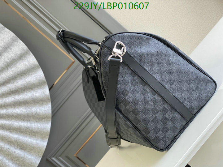 LV Bags-(Mirror)-Keepall BandouliRe 45-50-,Code: LBP010607,