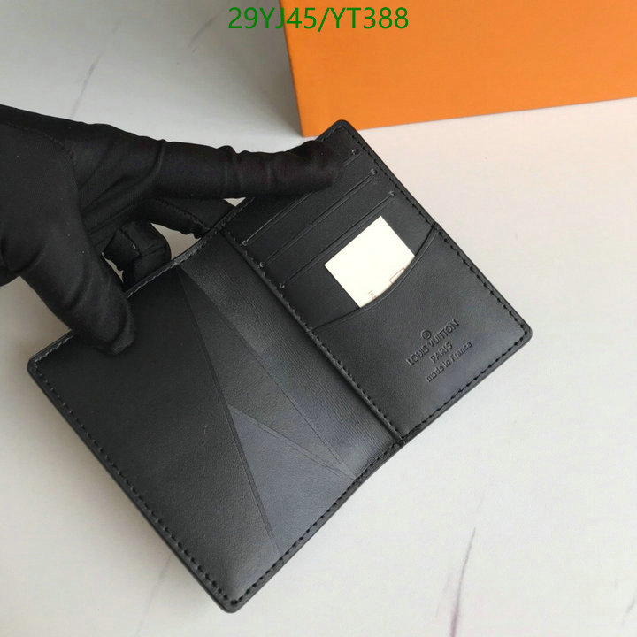 LV Bags-(4A)-Wallet-,Code: YT388,$: 29USD